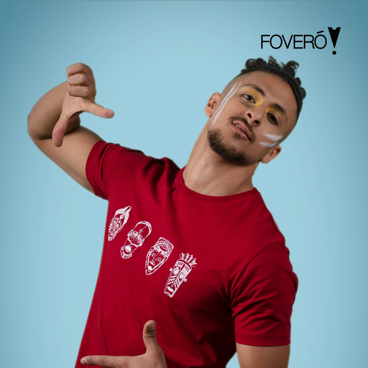 T-SHIRT - AFRICAN MASK