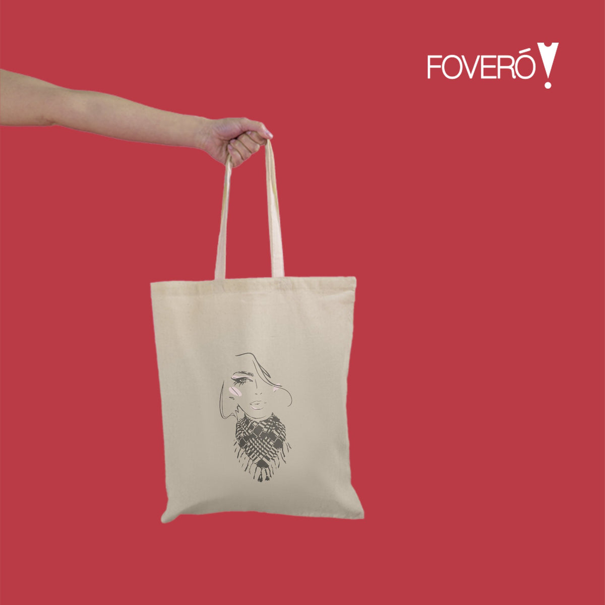 PALESTINIAN GIRL-TOTE BAG