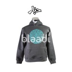 Arabic Calligraphy Hoodie Gray / Sml Clothing