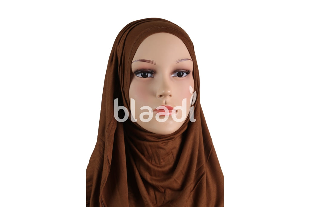 Brown Derby Hejab Sada Hijab