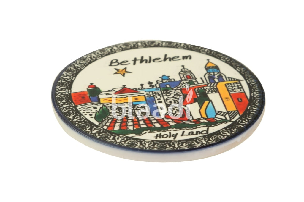 Ceramic Coaster Bethlehem Gifts Souvenirs