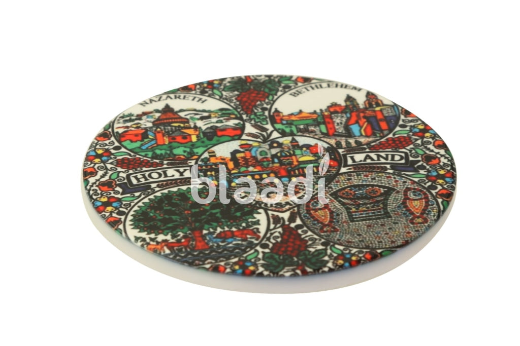 Ceramic Coaster Holyland Gifts Souvenirs
