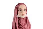 Dark Pink Hejab Sada Hijab