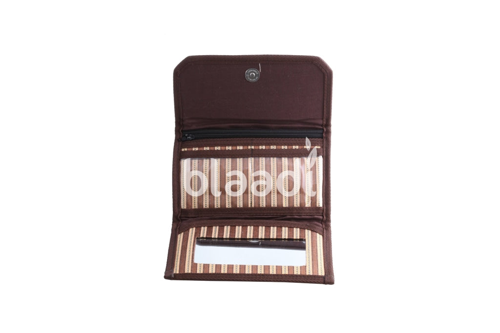 Fully Palestinian Embroiderd Small Wallet - Hint Of Green