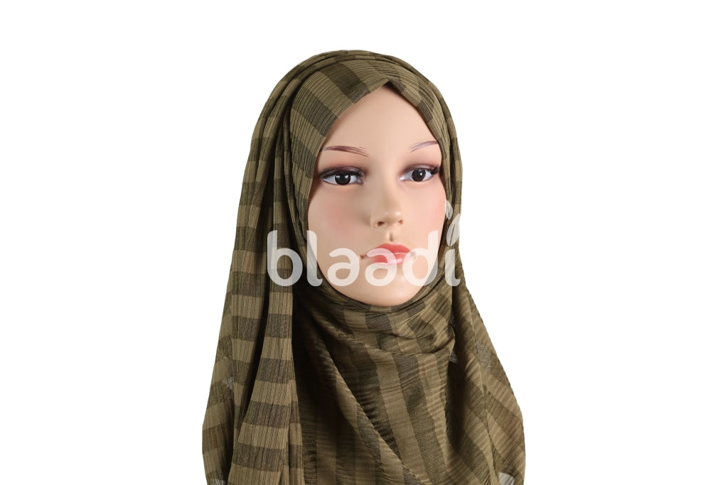 Green Flosh Lycra Hijab