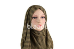 Green Flosh Lycra Hijab