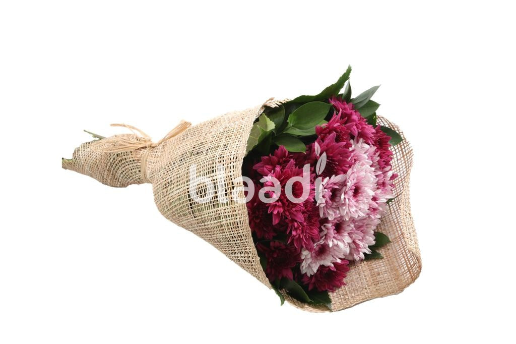 Light And Dark Pink Flower Bouquet Flowers