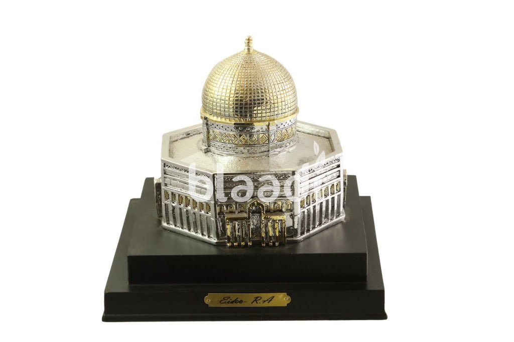 Metal Dome Of The Rock Over Wood Souvenir Gifts Souvenirs