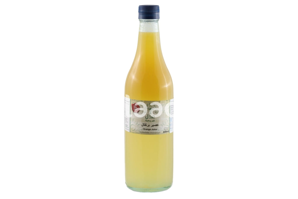 Natural Orange Juice 650 Ml