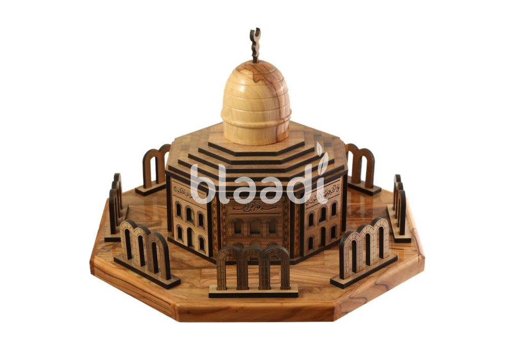 Olive Wood Dome Of The Rock Souvenir Gifts Souvenirs