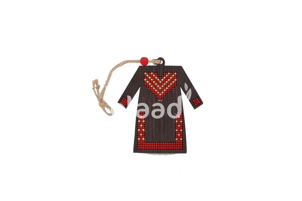 Palestinian Embroidered Dress Key Chain