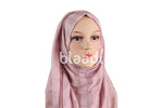 Pink Flosh Lycra Hijab