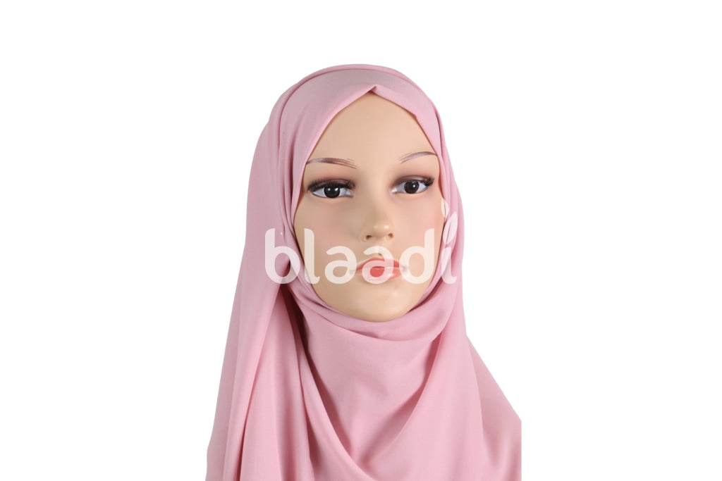 Pink Lemonade Georgette Fabric Hijab
