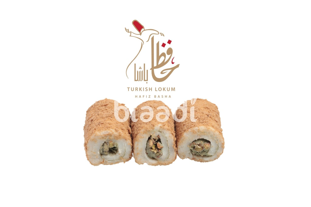 Pomegranate With Pistachio Buttter Halqoum Turkish Sweets