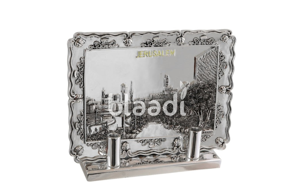 Silver Jerusalem Pen Holder Gifts Souvenirs