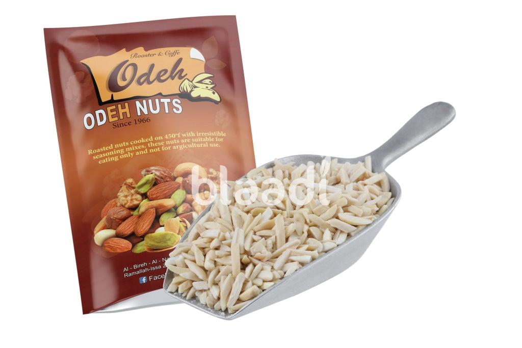 Slices Raw Almonds Nuts