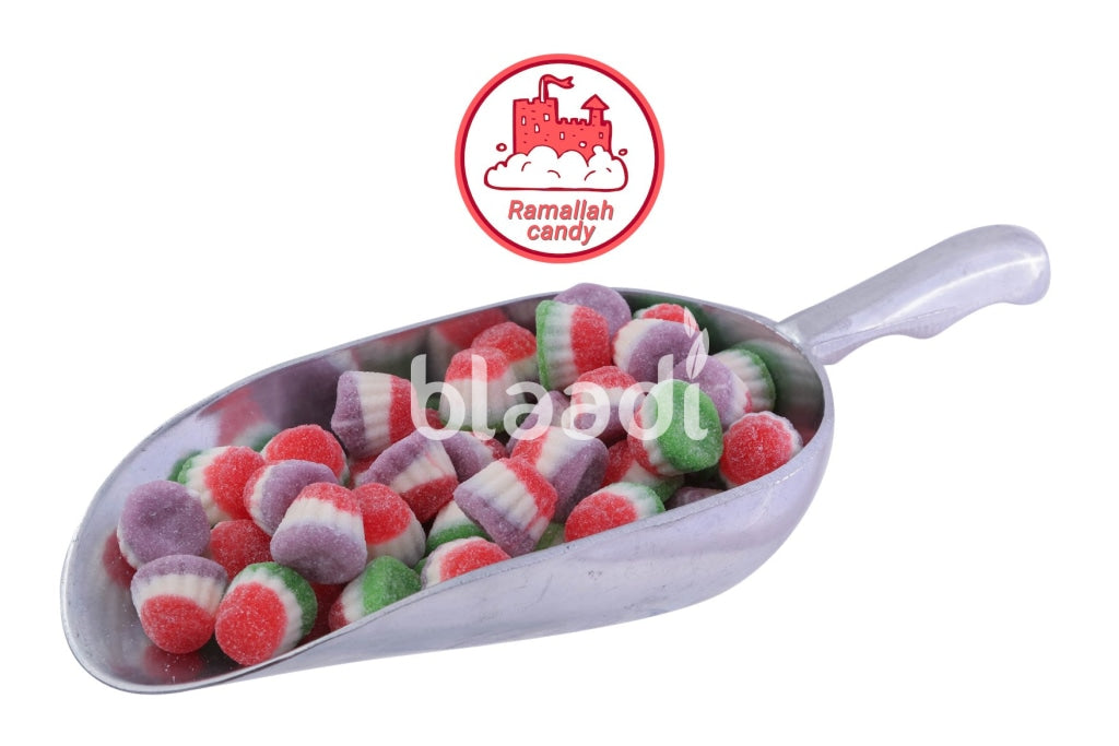Sugared Gummy Cake Candy Candy