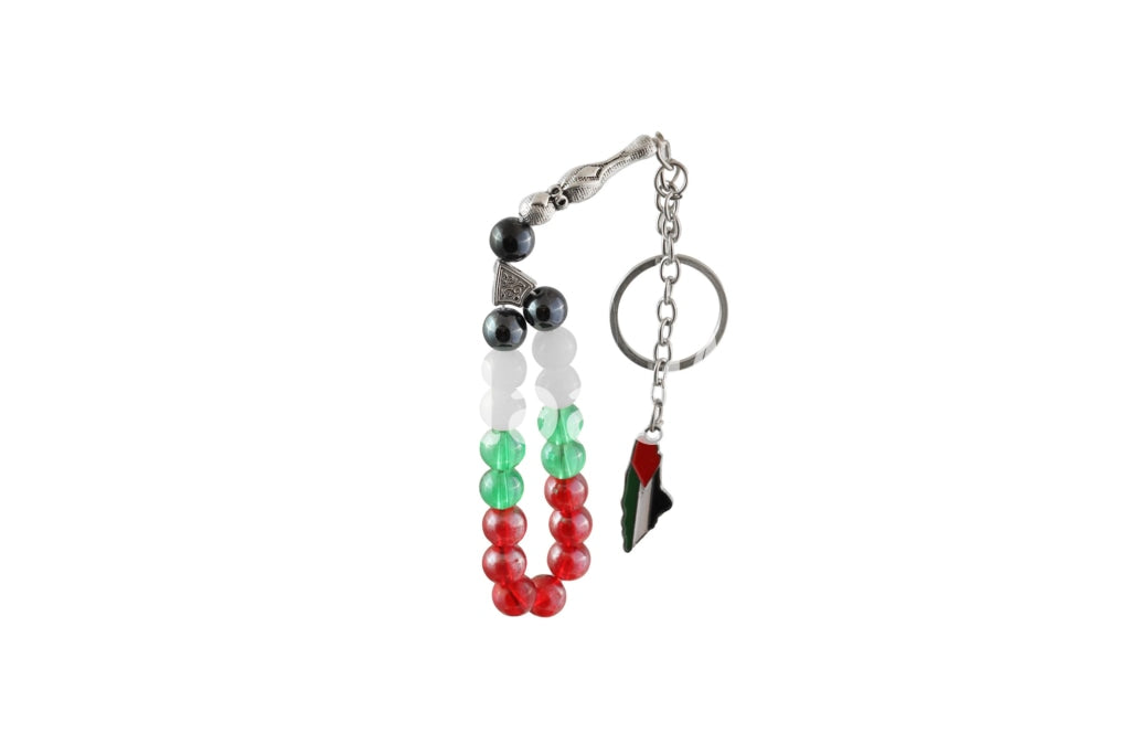 Keychain With Palestine Map Pendant Gifts Souvenirs