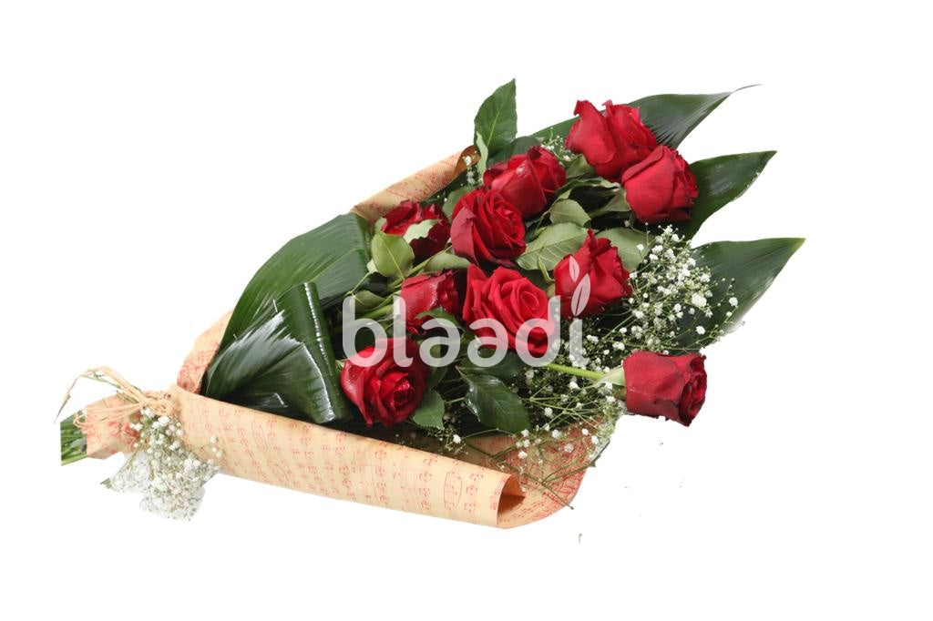 Red Flower Bouquet Flowers